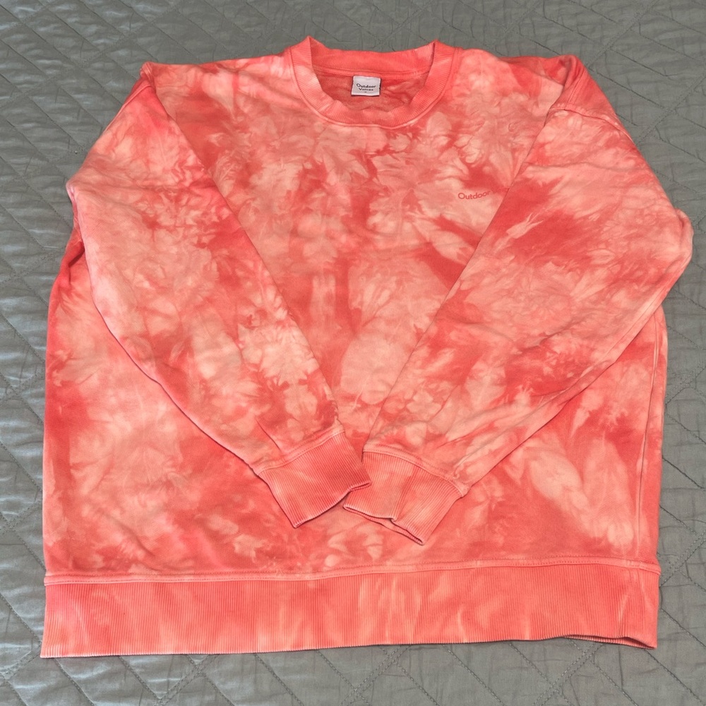 Outdoor Voices Pickup Sweatshirt Lantana Tie Dye